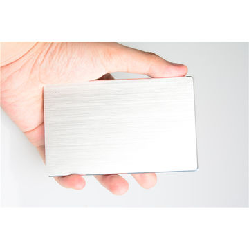 Super Thin High Quality Portable Li Polymer Power Bank External Smartphone Battery