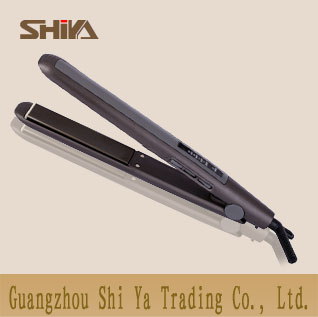 Sy 9918 Shiya China Hair Straightener Flat Irons Lcd And Led Ptc Heater Fast Heat Up