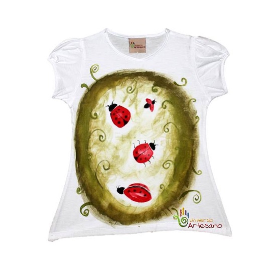 T Shirt For Kids 100 Pima Cotton Hand Painted