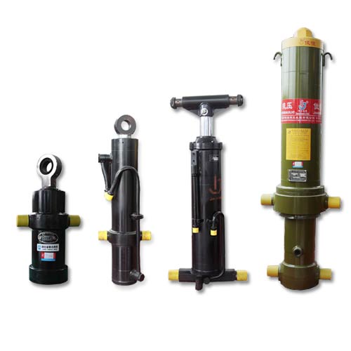 Telescopic Hydraulic Cylinder For Trucks And Equipments