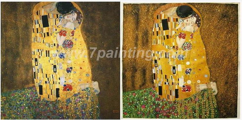 The Kiss Klimt Oil Painting Reproduction