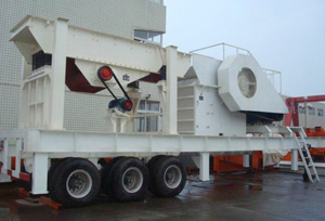 The Launched Mobile Crushing Plant Eliminates Cumbersome Steel Structure Foundation Construction For