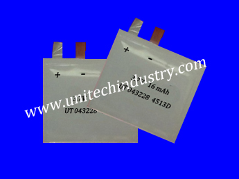 Thin Li Polymer Battery For Many Kinds Of Card