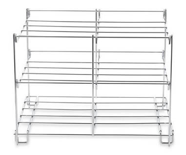 Three Tiered Oven Racks Save Space And Hold More Food
