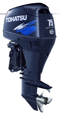 Tohatsu Md75c2eptol Outboard Motor Completely Passages Operation