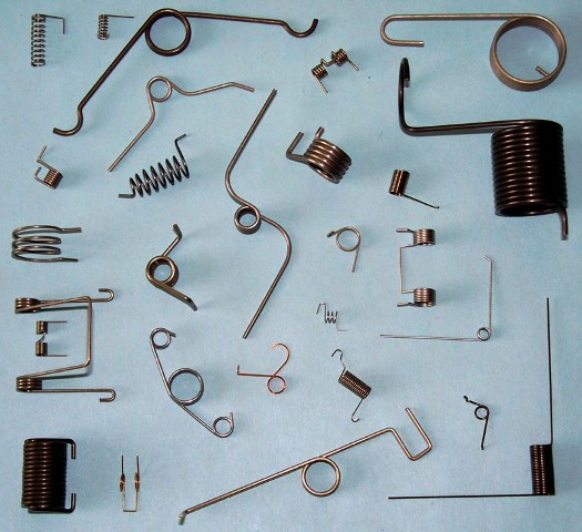 Torsion Springs Compression Clips Extension Brake Wire Forms Clutch Garter Electrical Plug Pins Wood