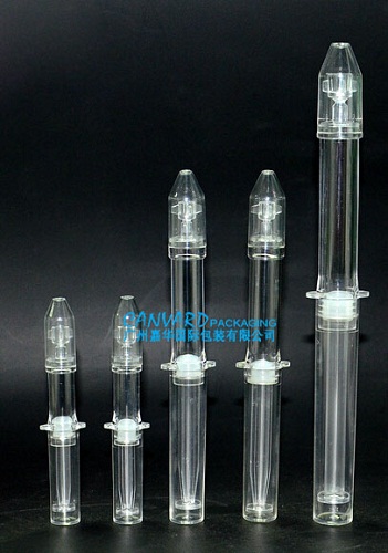 Transparent Airless Tube Ampoule Bottle 1ml 3ml 8ml