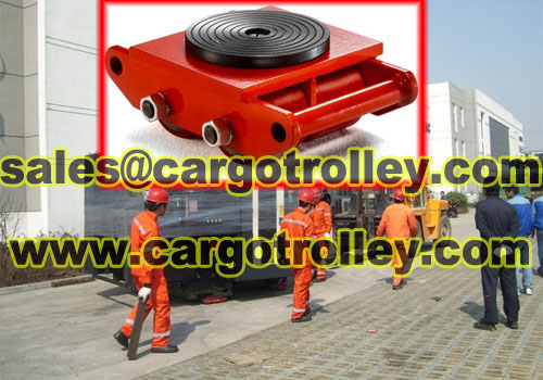 Transport Trolley Applied On Moving And Handling Works