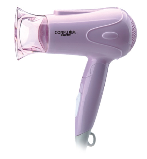 Travel And Household Dc Motor Hair Dryer 1200w Foldable Handle