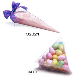 Triangle Candy Plastic Box