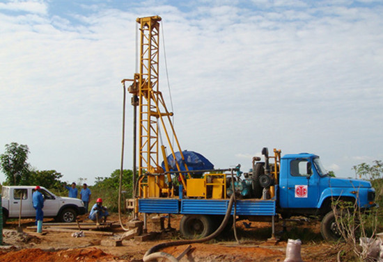 Truck Mounted Diesel Engine Water Well Drill Rigs For Sale