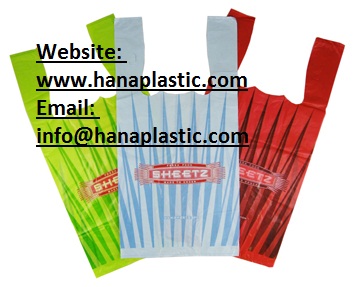 Type T Shirt Bag Material Hdpe Ldpe Adding Oxo Biodegradable D2w Epi And P Life Size Custo Hanoi