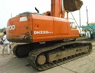 Used Excavator Daewoo Dh220lc V