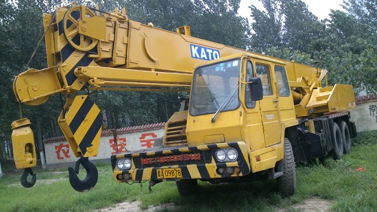 Used Kato Mobile Truck Crane Nk 250e