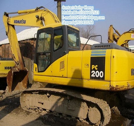 Used Komatsu Pc200 Excavator