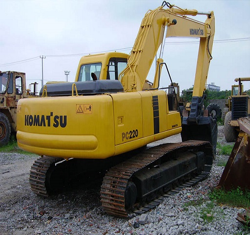 Used Komatsu Pc220 Excavator