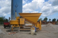 Used Mobile Concrete Plant Sumab C 15 1200