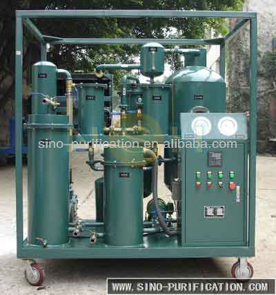 Vacuum Oil Purifier For Lubricating Transformer Filter