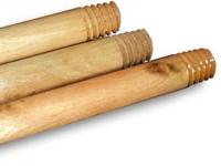Varnished Wooden Broom Handle 100 X 2 1cm