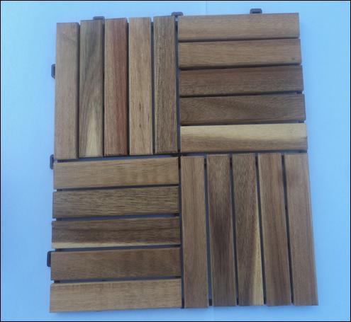 Vietnamese Outdoor Acacia Decking Tile