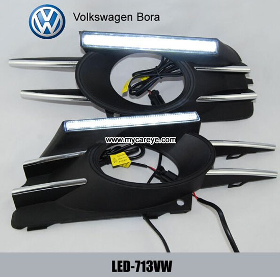 Volkswagen Bora Drl Led Daytime Running Lights Auto Driving Daylight