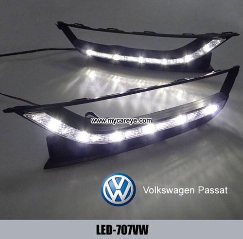 Volkswagen Vw Passat 11 14 Drl Led Daytime Running Lights Car Driving Daylight
