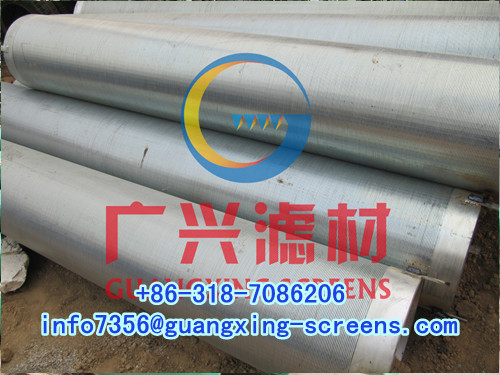 Water Well Drilling Filter Screen Sand Tube