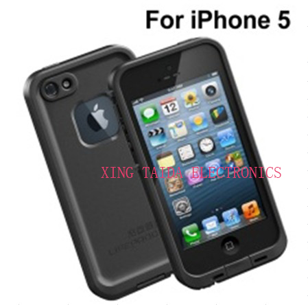 Waterproof Shockproof Snowproof Dirtproof Case For Iphone 4 5 With Gift Box Packing And Ipx68