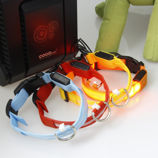 Waterproof Usb Rechargeable Dog Collars Collar Led