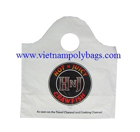 Wave Top Plastic Poly Bag