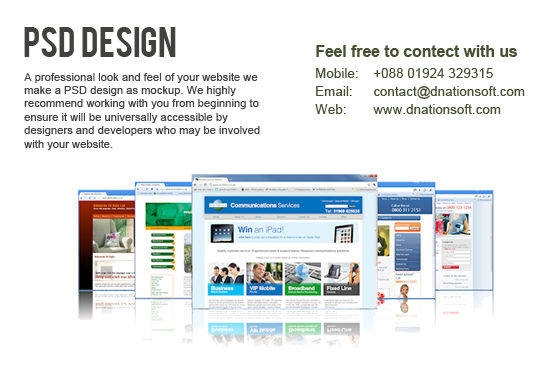 Website Psd Design