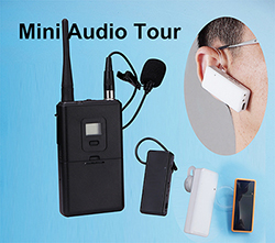 Wireless 2 4g Digital Mini Ear Hook Audio Receiver Communication Listening