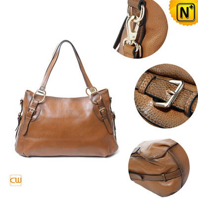 Women S Classic Genuine Cowhide Leather Shoulder Handbag