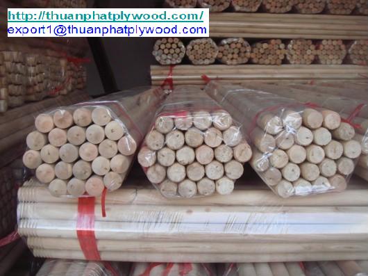 Wood Broomstick From Vietnam