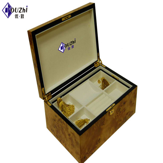 Wood Gift Box For Jewelry Packing