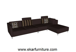 Wooden Sofa Sets Modern Sectional Yx283