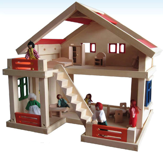 Wooden Toy House For Children
