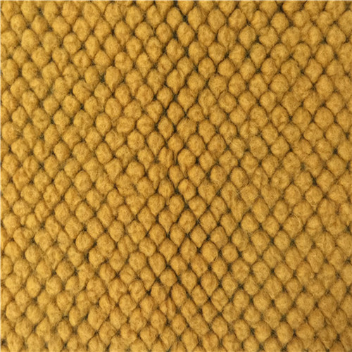 Wool Blended Fabric Knit Jacquard