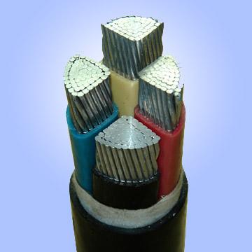 Xlpe Armoured Power Cable Aluminum Yjlv22 4 25mm