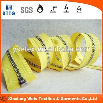 Ysetex En1149 Henan High Quality Fire Resistant Zipper For Clothing
