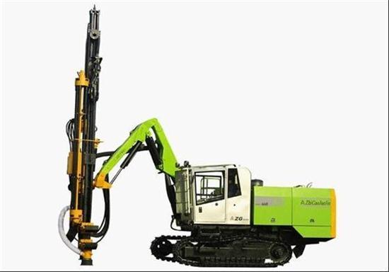 Zgyx 660 Open Air Hydraulic Drill Rig Tophammer
