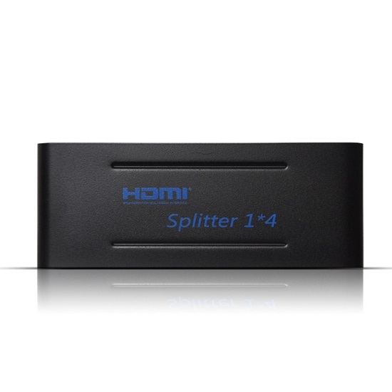 1 Input 4 Output Splitter Box Hdmi 1x4 Distribution Amplifier Support Full 