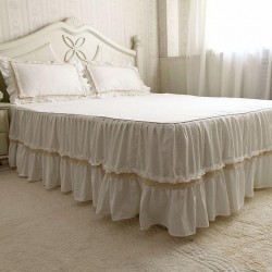 100 Cotton Plain Bed Covers