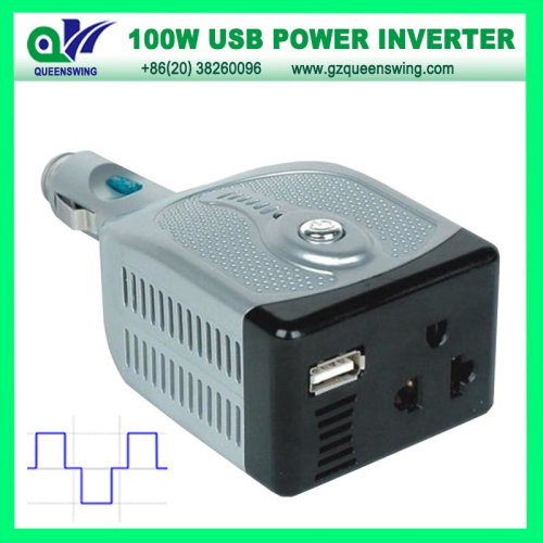 100w Car Inverter With Usb Charger Power