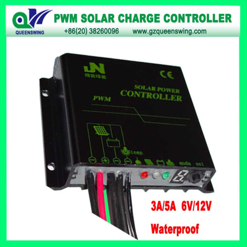 12 24v Waterproof Auto 10a Pwm Solar Charge Controller
