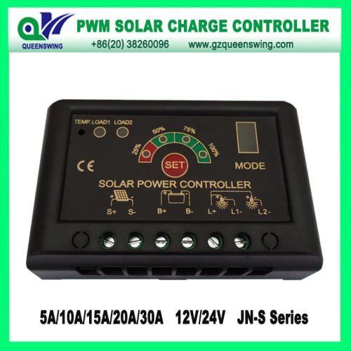 12v 24v 10a Pwm Solar Charge Controller With Led Digital Display