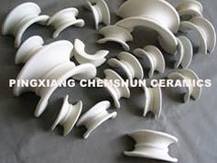 17 22 Ceramic Saddle Type A Al2o3 As Chemical Packing