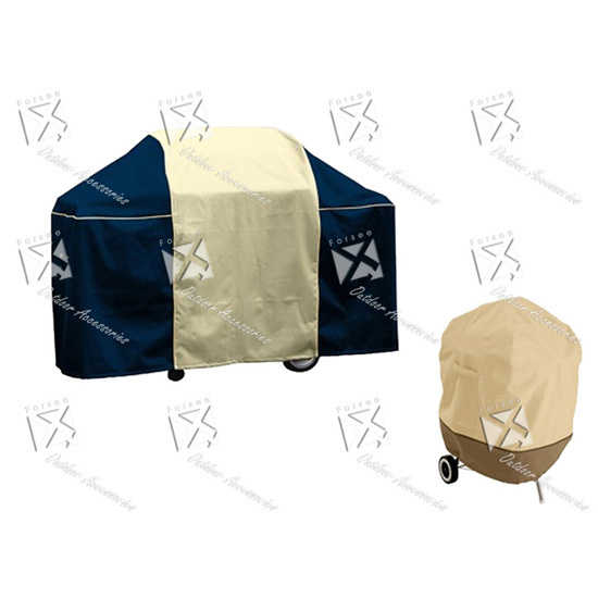 2 Tone Polyester Bbq Grill Cover