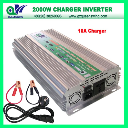 2000w Modified Sine Wave Power Inverter With 10a Charger