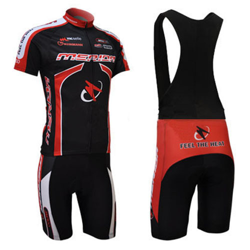 2012 Runtowell Black And Red Sublimation Cycling Wear Clothing